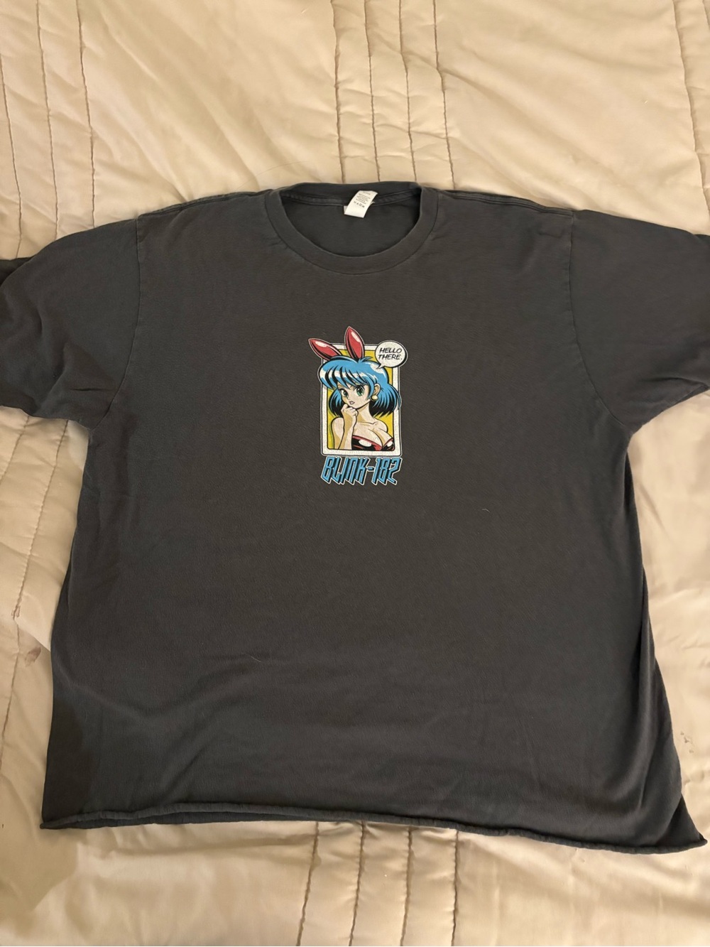 Blink-182 Unisex Graphic Anime Bunny Concert T-shirt